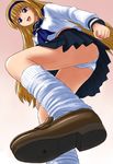  giant giantess manzi miniboy panties pantyshot rpg shrink_academy size_difference syukusyou_gakuen underwear 