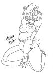  anthro anthrofied bernardol22 breasts female hi_res hitori09 marnie nintendo nipples nude obstagoon pinup pok&eacute;dex pok&eacute;mon pok&eacute;mon_(species) pok&eacute;morph pose solo video_games 