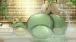  16:9 2019 big_breasts big_butt breasts butt digital_media_(artwork) female hi_res huge_butt nude paccsu reptile rumpus scalie smile snake solo thick_thighs video_games voluptuous wide_hips zem_(artist) 