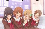  hibike!_euphonium katou_hazuki_(hibike!_euphonium) kawashima_sapphire kazeno kousaka_reina oumae_kumiko seifuku 