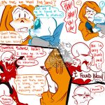  1:1 alternate_universe animated_skeleton bone english_text lizheru not_furry papyrus_(undertale) sans_(undertale) skeleton text undead underfell underswap undertale video_games 