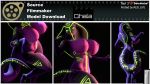  16:9 3d_(artwork) breasts cobra digital_media_(artwork) endless_(artist) female hi_res qhala reptile scalie snake source_filmmaker 