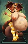  2019 anthro arm_warmers armwear belly big_belly big_breasts body_outline breasts clothing digestion digital_media_(artwork) don_ko female female_pred hi_res huge_breasts hyper hyper_belly inverted_nipples legwear navel nipples open_mouth oral_vore overweight overweight_female reptile rumbling_stomach scalie slightly_chubby smile snake solo stockings thick_thighs thigh_highs tongue vore wide_hips 
