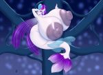  2019 absurd_res areola badgerben big_breasts blues64 breasts female fish hi_res huge_breasts marine my_little_pony my_little_pony_the_movie nipples queen_novo_(mlp) seahorse solo syngnathid syngnathiform underwater water 