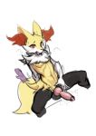  absurd_res animal_genitalia animal_penis anthro balls blush braixen canid canine canine_penis dildo erection fur girly hi_res inner_ear_fluff kennen4 knot looking_at_viewer male mammal navel nintendo nude open_mouth penis pok&eacute;mon pok&eacute;mon_(species) sex_toy simple_background solo video_games 