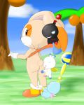  absurd_res anthro anus balls butt chao_(sonic) clothing cream_the_rabbit cub dark_chao erection female group hero_chao hi_res lagomorph larger_female leporid male male/female mammal penis pussy rabbit size_difference smaller_male sonic_(series) torn_clothing undressing young yumei 