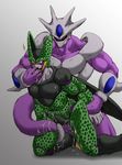  bestiality blush cell cell_(dragon_ball) cooler cooler_(dragon_ball) cum dragon_ball dragonball_z rape saliva semen yaoi 