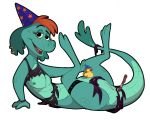  absurd_res anal anal_masturbation anal_penetration anthro breasts brown_hair clothing disney ear_piercing female flat_chested green_body green_scales hair halloween hat headgear headwear hi_res holidays improvised_sex_toy loch_ness_monster looking_at_viewer magic_user magic_wand mammal masturbation nessie nipples open_mouth penetration piercing pussy rubber_duck scales scalie simple_background solo teeth the_ballad_of_nessie tongue torinsangel torn_clothing white_background witch 