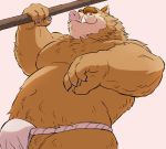  2016 82ma47u anthro belly bulge clothing dragon_quest fundoshi gadoran humanoid_hands japanese_clothing male mammal moobs orc_(dragon_quest) overweight overweight_male simple_background solo square_enix suid suina sus_(pig) underwear video_games wild_boar 