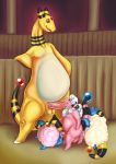  ampharos anal anal_penetration anus balls big_dom_small_sub blush bodily_fluids cum cum_in_ass cum_in_mouth cum_inside female female_penetrated flaaffy genital_fluids hi_res larger_male male male/female male/male male_penetrated male_penetrating male_penetrating_female male_penetrating_male mareep monsterblender nintendo oral oral_penetration penetration penis pok&eacute;mon pok&eacute;mon_(species) precum pussy shiny_pok&eacute;mon size_difference slightly_chubby smaller_female smaller_male vaginal video_games 