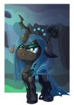  arthropod changeling feral friendship_is_magic hi_res my_little_pony queen_chrysalis_(mlp) solo thediscorded young 