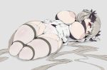  ameng_(katena1990) anthropomorphism azur_lane bondage breasts cameltoe formidable_(azur_lane) gag garter_belt nipples 