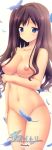  akasabi_risa akishima_kei aoi_tori_(purple_software) breast_hold censored naked nipples purple_software 