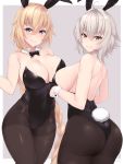  animal_ears ass bunny_ears bunny_girl cleavage fate/apocrypha fate/grand_order fate/stay_night jeanne_d&#039;arc jeanne_d&#039;arc_(alter)_(fate) jeanne_d&#039;arc_(fate) kuavera no_bra pantyhose tail 