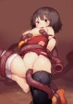  bandages bottomless breasts extreme_content heels kono_subarashii_sekai_ni_shukufuku_wo! megumin nipples no_bra pussy pussy_juice tagme tentacles thighhighs torn_clothes uncensored 