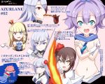  &gt;:) 6+girls :d afloat azur_lane bangs belfast_(azur_lane) black_dress black_gloves blonde_hair blue_eyes blue_ribbon blunt_bangs breast_hold breasts brown_eyes brown_hair closed_mouth commentary_request copyright_name crossed_arms cup dated dress eating eyebrows_visible_through_hair fang fingerless_gloves fire flower food gloves hair_between_eyes hair_flower hair_ornament hair_ribbon hebitsukai-san high_ponytail highres holding holding_cup holding_food holding_phone japanese_clothes javelin_(azur_lane) kimono medium_breasts multicolored_hair multiple_girls navel open_mouth phone ponytail prinz_eugen_(azur_lane) purple_eyes purple_hair queen_elizabeth_(azur_lane) red_flower red_gloves red_hair ribbon san_diego_(azur_lane) shoukaku_(azur_lane) side_ponytail silver_hair single_glove smile strapless strapless_dress streaked_hair translation_request twitter_username v-shaped_eyebrows water white_gloves white_kimono zuikaku_(azur_lane) 