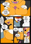  age_difference big_breasts breast_rub breasts canid canine chiropteran comic domination duo female female_domination fox fur hi_res joykill larger_female male male/female mammal miles_prower nipples older_female penis rouge_the_bat sex size_difference sonic_(series) titfuck white_body white_fur yellow_body yellow_fur young younger_male 