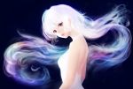  blue bou_nin long_hair original polychromatic white_hair 