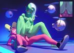 2020 alien alien_humanoid anal anal_penetration areola balls breast_grab breasts clothing duo eyes_closed feet female female_on_top female_penetrated fingers footwear genitals green_body green_skin hair hand_on_breast hat headgear headwear hi_res humanoid humanoid_on_humanoid humanoid_penetrated humanoid_penetrating humanoid_penetrating_humanoid humanoid_pointy_ears long_hair lord_dominator machine male male/female male_on_bottom male_penetrating male_penetrating_female masturbation nipples noseless nude on_bottom on_top penetration penile penile_penetration penis_in_ass pink_sclera pussy reverse_cowgirl_position revolmxd robot sex shoes smile teeth toes vaginal vaginal_masturbation wander_over_yonder white_hair
