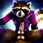absurd_res anal anal_penetration animal_humanoid anthro bodily_fluids canid canid_humanoid canine canine_humanoid cum cum_while_penetrated dog_humanoid duo genital_fluids guardians_of_the_galaxy hi_res humanoid male male/male mammal mammal_humanoid marvel penetration procyonid raccoon rocket_raccoon wulfowitz
