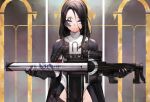  ada-1 black_hair blue_eyes chickenvomit destiny_2 gloves gun tattoo weapon 