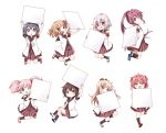  akaza_akari chibi funami_yui furutani_himawari ikeda_chitose megane namori oomuro_sakurako seifuku sugiura_ayano toshinou_kyouko yoshikawa_chinatsu yuru_yuri 