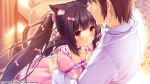  animal_ears chocola dress game_cg minaduki_kashou neko_works nekomimi nekopara sayori tail 