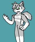 anthro canid canine canis furry_trashcan_(artist) male mammal solo wolf