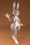 3d_(artwork) anthro argos90 big_breasts blender_(software) blender_cycles breasts curvy_figure digital_media_(artwork) disney female genitals hi_res hourglass_figure judy_hopps lagomorph leporid mammal navel nipples nude purple_eyes pussy rabbit solo zootopia