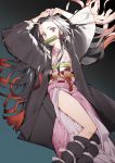  japanese_clothes kamado_nezuko kimetsu_no_yaiba misoni_comi tagme 