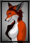absurd_res anthro artist_name big_breasts breasts canid canine colored digital_drawing_(artwork) digital_media_(artwork) digital_painting_(artwork) female fox fur hair hi_res madthesable mammal nude portrait simple_background sketch smile solo white_background