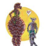  absurd_res anthro duo eel female fish hi_res isabeelle_(zed-s) male marine zed-s 