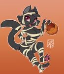  domestic_cat felid feline felis female halloween hi_res holidays looking_at_viewer mammal mummy nude reign-2004 solo undead whiskers 