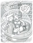  anal dtiberius futa_on_futa futanari incest jane_jetson judy_jetson monochrome the_jetsons 