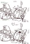  comic death eye_loss hakurei_reimu kirisame_marisa monochrome rape touhou violence yukkuri_marisa yukkuri_reimu yukkuri_shiteitte_ne 