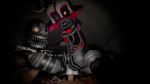 3d_(artwork) chica_(fnaf) cowgirl_position digital_media_(artwork) female female_on_top first_person_view five_nights_at_freddy&#039;s five_nights_at_freddy&#039;s_2 glowing glowing_eyes human looking_at_viewer machine male male/female mammal mangle_(fnaf) nightmare_mangle on_top plushie riding robot sex starkiller tongue tongue_out video_games 