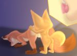 absurd_res anal butt canid canine damian5320 disney duo fennec finnick fox hi_res male male/male mammal nick_wilde oral rimming sex zootopia 