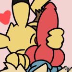  &lt;3 2d_animation ambiguous_gender animal_genitalia animal_penis animated canine_penis duo erection first_person_view handjob knot loop low_res lucario male male/ambiguous nintendo penile penis pikachu pok&eacute;mon pok&eacute;mon_(species) sex simple_background video_games wicketrin 