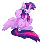  2019 danli69 equid feathered_wings feathers female feral friendship_is_magic gun handgun hi_res hioshiru horn mammal my_little_pony pistol ranged_weapon solo twilight_sparkle_(mlp) weapon winged_unicorn wings 
