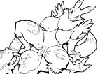  2019 absurd_res anthro big_breasts breasts digimon digimon_(species) female female_penetrated guilmon hi_res humanoid_penis kori-nio larger_female male male/female male_penetrating nude penetration penis pussy renamon sex size_difference smaller_male tongue tongue_out vaginal vaginal_penetration 