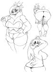 2017 anthro arm_warmers armwear back_muscles bangs bare_shoulders belly bent_over big_breasts big_butt big_teats biped black_and_white bottomless bovid breasts bustier butt butt_focus butt_pose caprine cleavage clothed clothing curled_hair curvy_figure digital_media_(artwork) domestic_sheep dominatrix dress eyelashes eyeshadow female fingers footwear front_view fur grin hair hand_on_head hand_on_hip hi_res high_heels hooved_fingers huge_breasts jijis-waifus leg_warmers legs_together legwear lingerie lips lipstick long_hair looking_at_viewer looking_back looking_down makeup mammal merry_(inline) monochrome multiple_angles musclegut muscular muscular_female naughty_face navel neck_tuft nipples nude overalls ponytail pose presenting raised_arm raised_tail rear_view riding_crop seductive sheep shoes short_dress short_hair short_tail simple_background smile solo standing stockings straight_hair teats thick_thighs thigh_highs thong topless tuft underwear voluptuous whip white_background wide_hips 