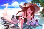  bikini gotthelife makise_kurisu open_shirt steins;gate swimsuits 