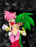  absurd_res amy_rose anthro blush bodily_fluids breast_lick breasts clothed clothing crying eulipotyphlan eyewear female forced fox_gungrave glasses hand_on_hip hedgehog hi_res jacket licking looking_at_viewer male mammal one_eye_closed panties pink_body rape saliva scared scourge_the_hedgehog sonic_(series) submissive submissive_female tears tongue tongue_out topwear torn_clothing underwear undressing 