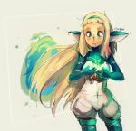  animal_humanoid ankama bakara_(wakfu) blonde_hair dofus hair humanoid silveyn solo video_games wakfu 