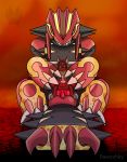  alorias_(kasaiokami) anthro balls different duo groudon hi_res hybrid legendary_pok&eacute;mon lucario male male/male nintendo pawzzhky penis pok&eacute;mon pok&eacute;mon_(species) primal_groudon primal_reversion size size_difference video_games 