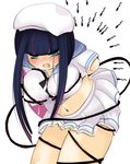  artist_request blush breasts cleavage cum large_breasts panty_&amp;_stocking_with_garterbelt plump school_uniform sperm stocking_(character) stocking_(psg) tentacle tentacles 