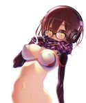  erect_nipples headphones megane sakuya_tsuitachi tagme 