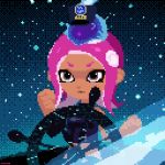  agent_8_(splatoon) ambiguous_gender animal_humanoid animated c.q._cumber carrying cephalopod cephalopod_humanoid clothing digital_media_(artwork) duo echinoderm echinozoan female feral hat headgear headwear humanoid humanoid_pointy_ears marine marine_humanoid mollusk mollusk_humanoid night nintendo octarian octoling on_head on_top on_top_of pixel_(artwork) pixel_animation pseudo_hair sea_cucumber signature sky splatoon star starry_sky stupjam tentacle_hair tentacles video_games 