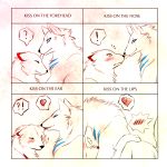  &lt;3 2013 ambiguous_gender blush canid canine canis digital_media_(artwork) eternity-zinogre feral fur kissing licking mammal meme simple_background smile tongue tongue_out white_body wolf 