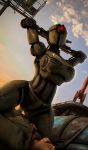  3d_(artwork) absurd_res assaultron bethesda_softworks digital_media_(artwork) fallout female female_on_top hi_res human kosatka machine mammal on_top sex source_filmmaker tagme video_games 